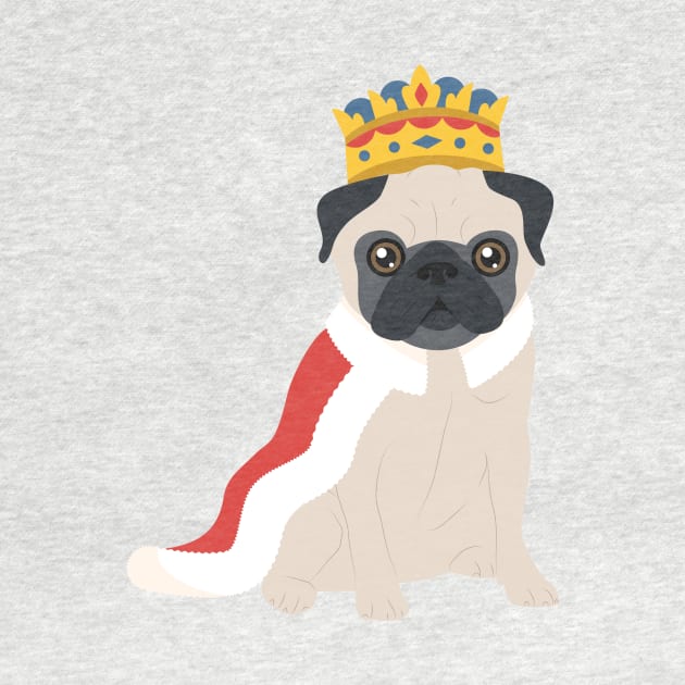 Cool King Dog Art Prints by MariaStore